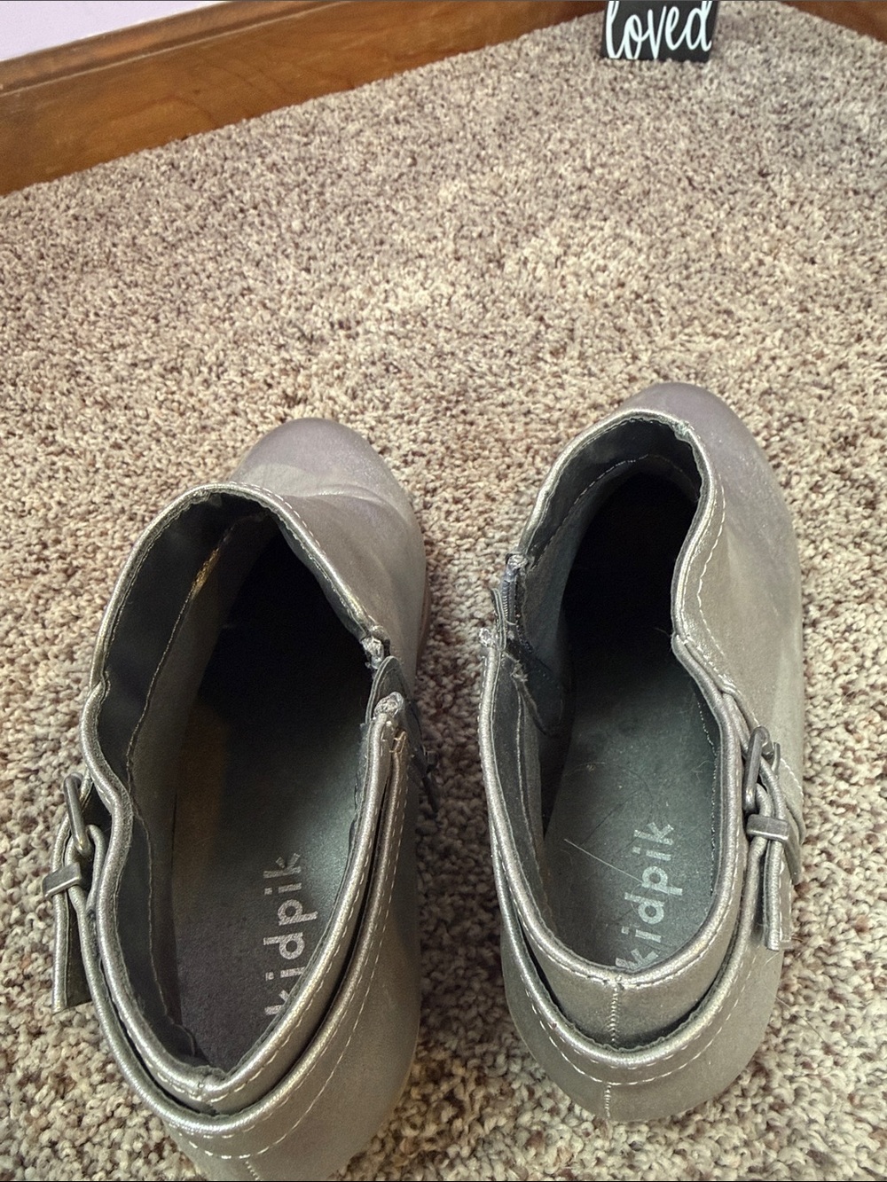 Gray booties - Picture 4 of 4